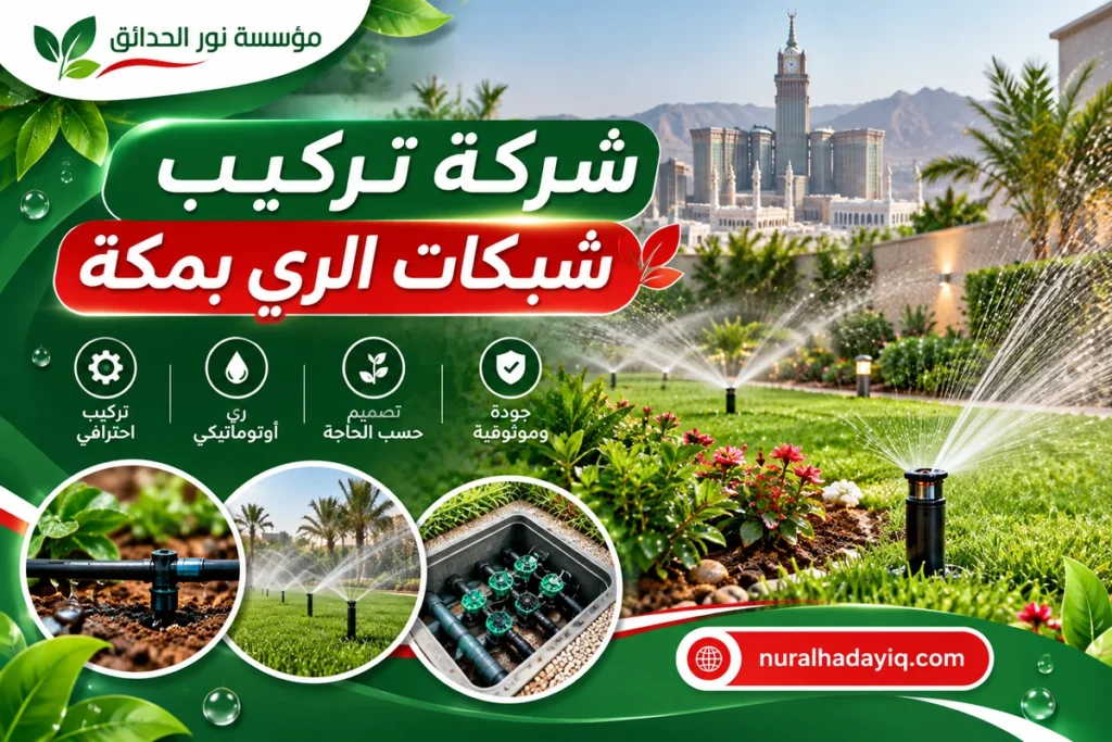 شركة تركيب شبكات الري بمكة