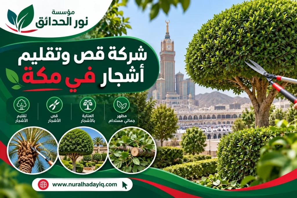 شركة قص وتقليم أشجار في مكة